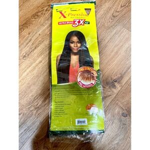 Outre X-Pression Ultra‎ Braid 3X Pre-Stretched Braiding Hair 42 Inch Black 1